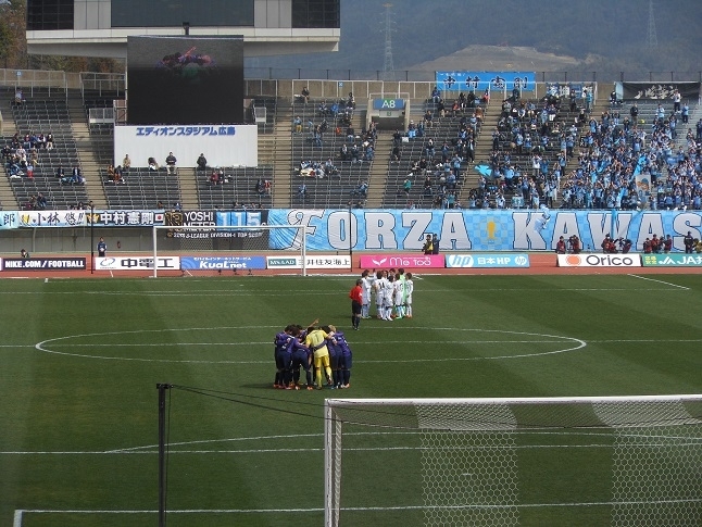 サンフレッチェ広島ホーム開幕戦観戦しました