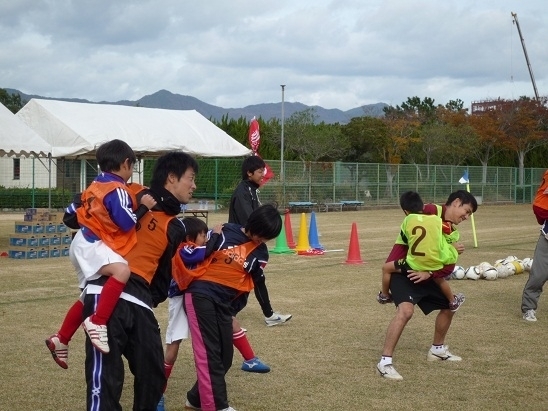 コカ・コーラウエストKids親子サッカー教室開催！！