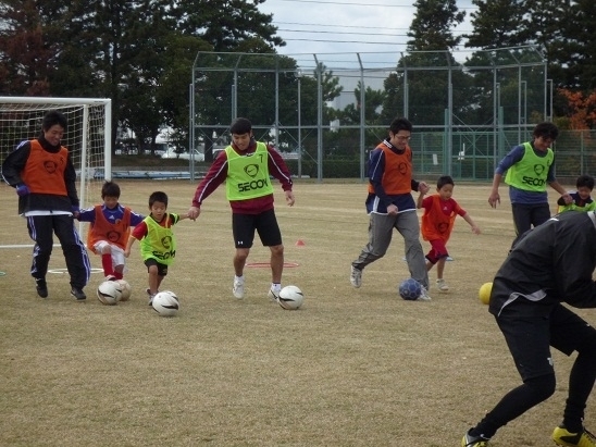 コカ・コーラウエストKids親子サッカー教室開催！！